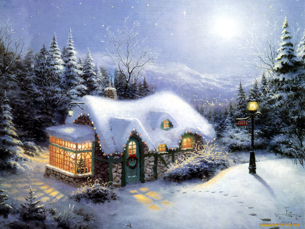 , thomas, kinkade